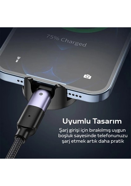 Kuulaa Universal Mıknatıslı Standlı Cep Telefon Araç Tutucu ALUMINUM-(5775) - HNK5266-2389 fırsatları
