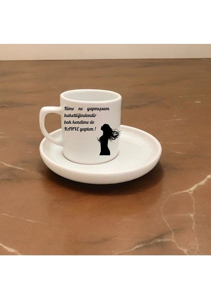 Özel Tasarmlı Modern Kahve Fincanı Iki Parça Espresso Fincanı, Modern Tasarım Fincan5