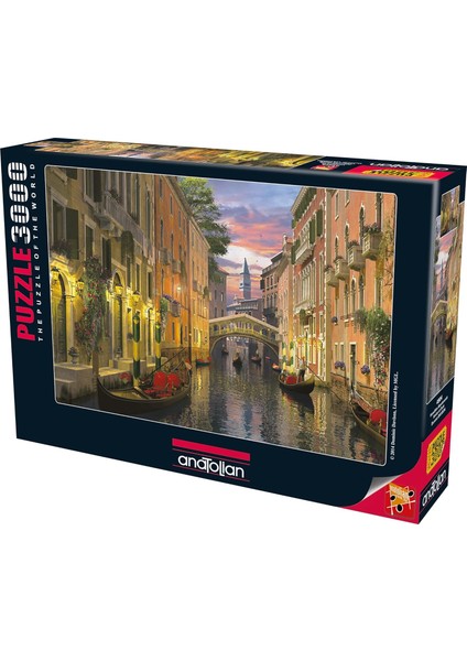 Puzzle - Venedik&apos;te Alacakaranlık / 3000 Parça, #4904