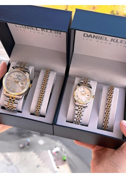 Çift Sevgili Saati Çelik Bileklik Çelik Kordon 3 Atm Suya Dayanıklı Kol Saati VS.BLKT.0479 indirimleri