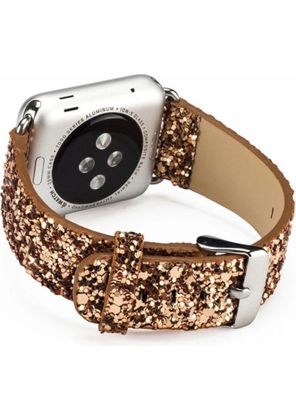 Ally Apple Watch 7-8 41MM 6-5-4 40MM Kayış Kordon Deri Sim Işlemeli 3-2-1 38MM-( - HNK9582-1240 modelleri