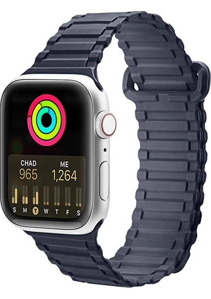 Dux Ducis Apple Watch 38/40/41MM Için Manyetik Armor Silikon Kordon KAYIŞ-(5775) - HNK9259-4896 fiyatları
