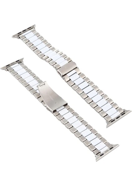 Ally Apple Watch Ultra 49MM 7-8 45MM 6-5-4 44MM Kayış Kordon Seramik Paslanmaz Çe - HNK9042-5292 fiyatları