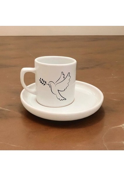Özel Tasarmlı Modern Kahve Fincanı Iki Parça Espresso Fincanı, Modern Tasarım Fincan1