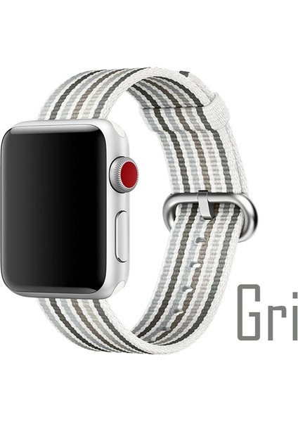 Ally Apple Watch Ultra 49MM 7-8 45MM 6-5-4 44MM Kayış Kordon Dokuma Çizgili Spor - HNK1042-8035 fiyatları