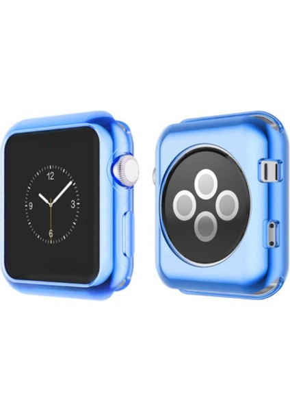 Ally Apple Watch Için 42MM 123 Ultra Slim Parlak Bumper Tpu KILIF-(5775) - HNK7674-6475