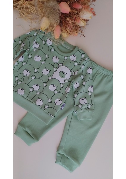 Erkek Bebek 9-24 Ay Ayılı Erkek Takım fırsatları