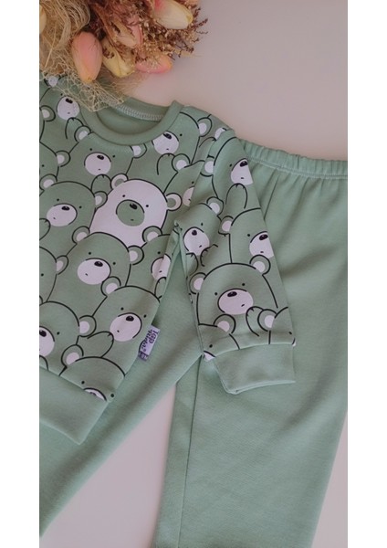 Erkek Bebek 9-24 Ay Ayılı Erkek Takım indirimleri