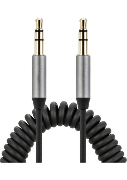 Griffin Spiral Araç Ses Aktarım Kablosu Aux Kablo 2/3MM-(5775) - HNK9616-1544