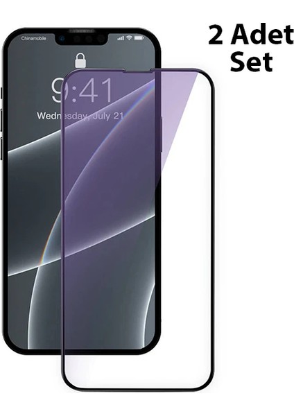 Baseus iPhone 13 Mini 0.3mm Full Çerçeve Cam Ekran Koruyucu 2 ADET-(5775) - HNK1548-1583