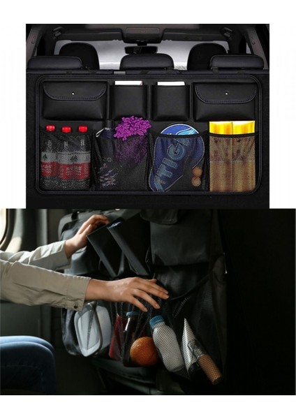 Bagaj Düzenleyici Organizer Kayışlı Cırtlı 8 Cepli 85X48CM BR5902225 modelleri