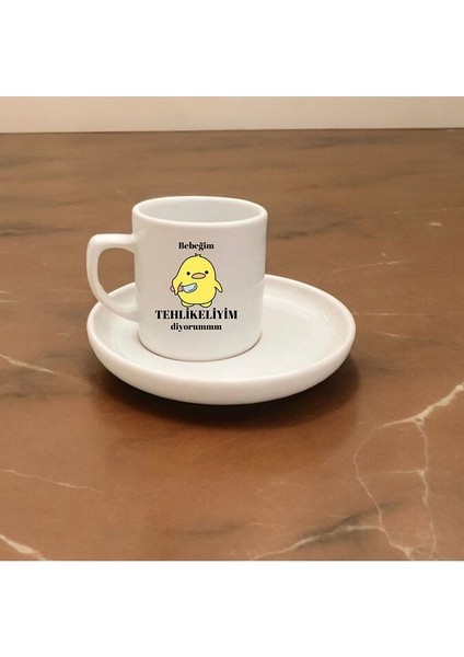 Özel Tasarmlı Modern Kahve Fincanı Iki Parça Espresso Fincanı, Modern Tasarım Fincan6