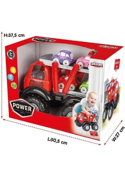 Unisex Çocuk Power Transport Kamyon, Çok Renkli modelleri