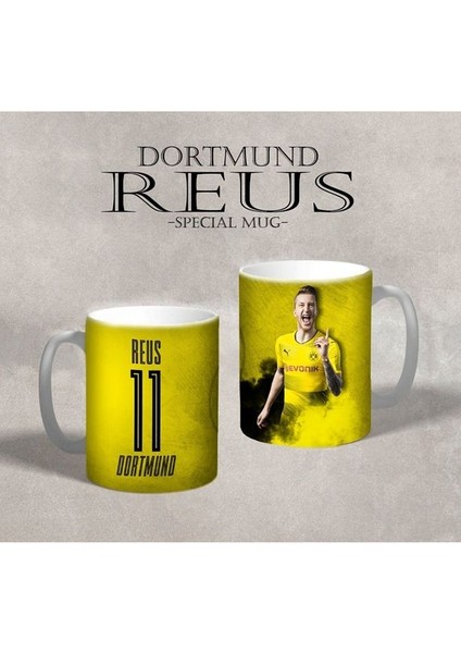 Reus (Dortmund) - Futbol Özel Tasarım Kupa Bardak