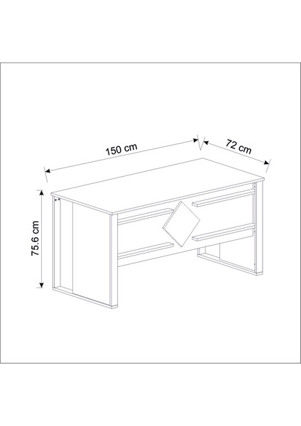 Boss Sehpali Ofis Masası, Büro Takımı, Çalıma Masası, Sehpa fiyatları