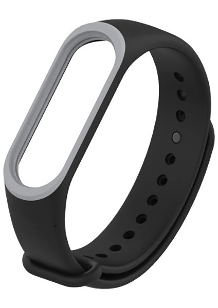 Mijobs Xiaomi Mi Band 3 Mi Band 4 Çift Renk Silikon Kayış KORDON-(5775) - HNK9424-3560 indirimleri