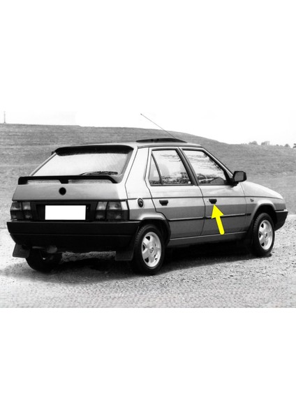 Skoda Favorit 1988-1995 Sağ Ön Kapı Dış Açma Kolu 115988105
