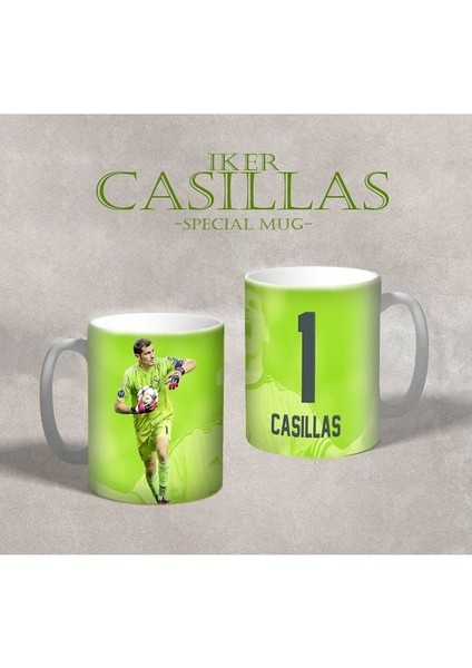 Iker Casillas - Futbol Özel Tasarım Kupa Bardak