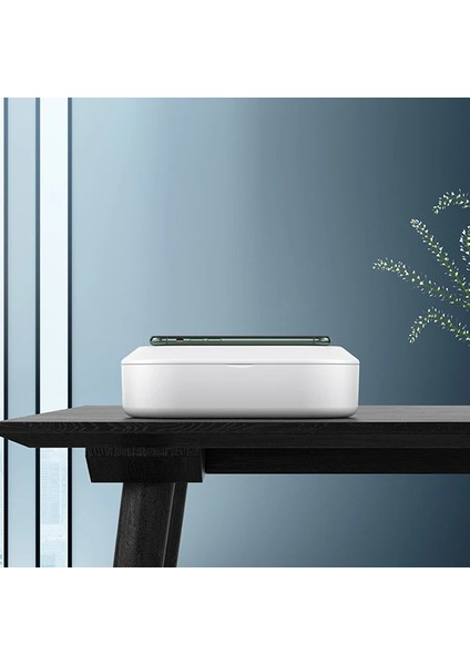 Ally 15W Hızlı Kablosuz Wireless Şarj+Ultraviyole Sterilizer- Uv BOX-(5775) - HNK2849-8250