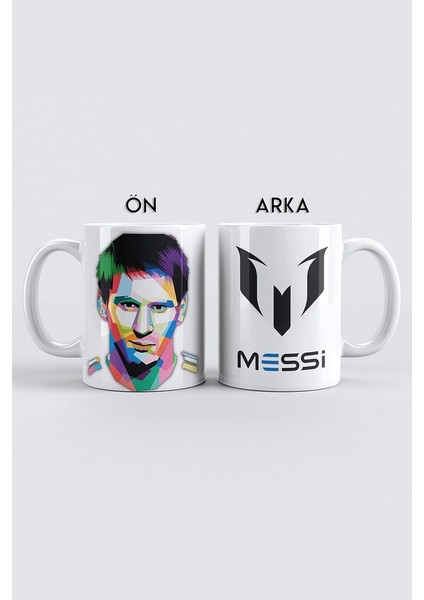 Leo Messi, Futbol Temalı Porselen Kupa Bardak