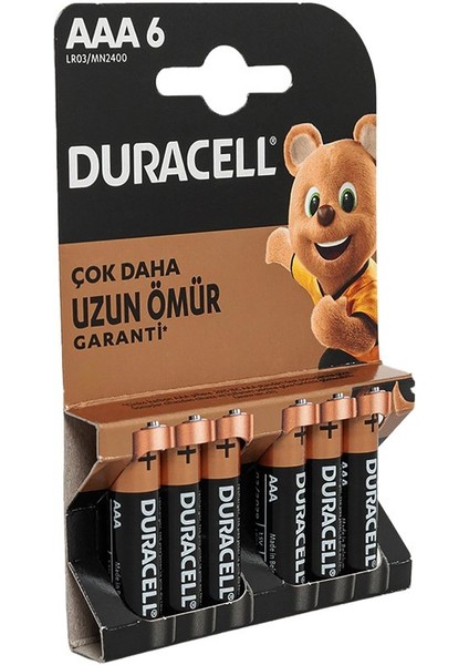 Duracell Aaa Ince Pil (6lı) Paket (4767) - HNK4981-6811 modelleri