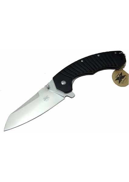 Kunamy Kı 4450 Bk Outdoor Çakı 23 cm - Kaymaz Sap Otomatik Kılıflı - HNK5520-9355