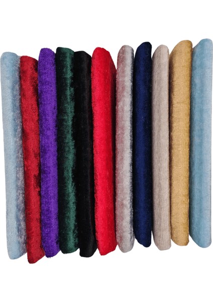 Kadife Kaplı Yasin Kitabı Çanta Boy 12 cm x 17 cm 80 Sayfa 10 Adet Kırmızı Renk indirimleri