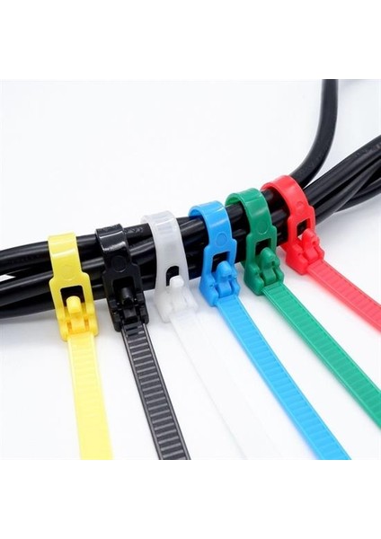 30 Parça Plastik Kablo Kelepçe Seti Kablo Düzenleyici Bağlama Bantları (4767) - HNK4589-9744 fırsatları