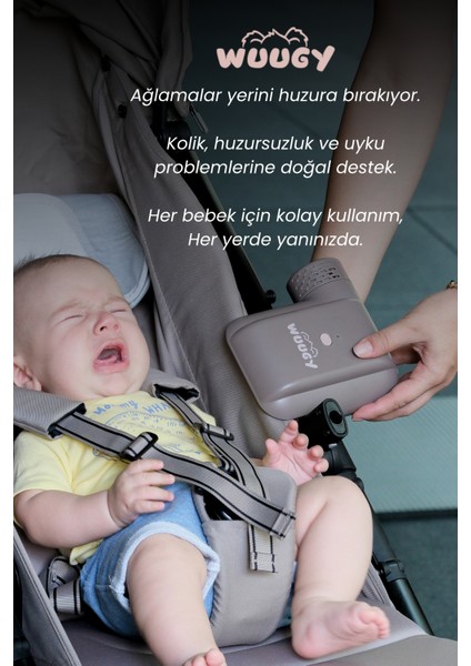 Akıllı Bebek Uyku Asistanı – Taşınabilir, Titreşimli, Beyaz Gürültülü, Hava Filtreli Yardımcı indirimleri