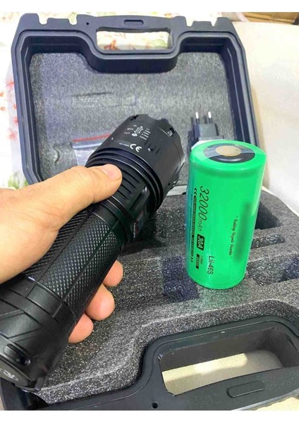 Avcı Tip El Feneri Işık PD-15000 70W Pil, 7000 Lümen 32.000 Mah Batarya Aydınlatma Türkiye En Iyisi modelleri