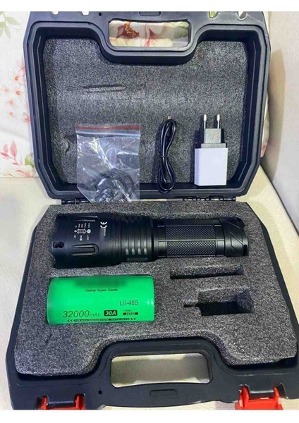 Avcı Tip El Feneri Işık PD-15000 70W Pil, 7000 Lümen 32.000 Mah Batarya Aydınlatma Türkiye En Iyisi fırsatları