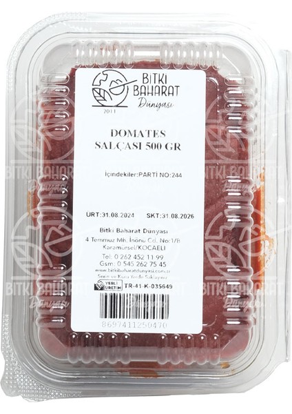 Domates Salçası 500 gr
