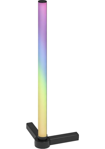 Smart Rgb Wifi Masa Lambası Dimmable, Akıllı Kontrol, Modern Siyah Tasarım