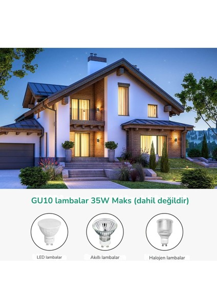 IP44 Antrasit Dış Mekan Duvar Lambası, Yukarı ve Aşağı Aydınlatma, Su Geçirmez modelleri