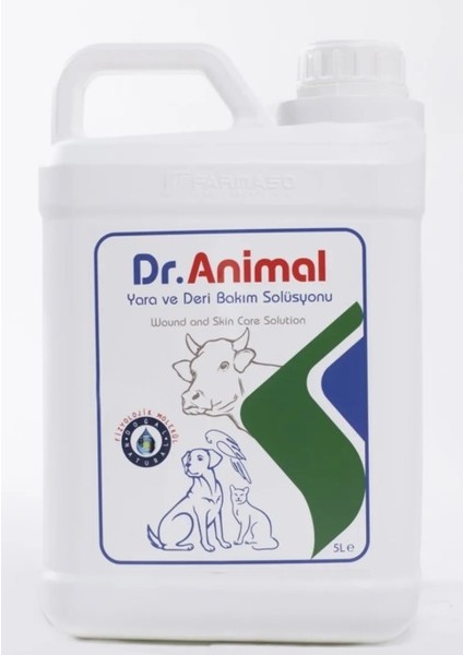 Dr.Animal Yara ve Cilt Bakım Solüsyonu 5 Lt