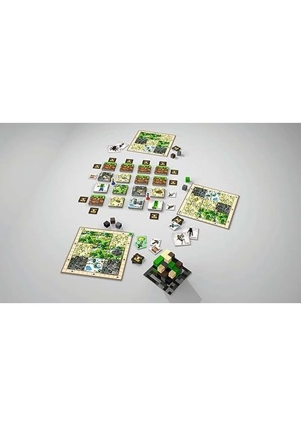 -Rnsburger 26132 Minecraft ?n?aatç?lar ve Biyomlar Çocuklar ve Yeti?kinler ?çin Strateji Kurulu Oyunu Ya? 10 Yil (Baz Oyunu) - Çocuk Noel Hediyeleri fiyatları