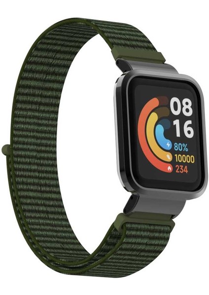 Xiaomi Redmi Watch (Mi Watch Lite) Uyumlu Krd-61 Hasır Kordon Tknc - No8