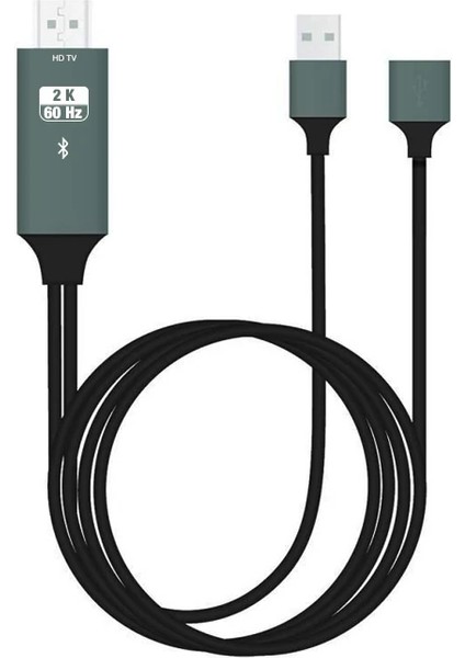 Ally Phone USB Hdtv Cable Lightning Type C HDMI KABLOSU-(5775) - HNK5946-4288