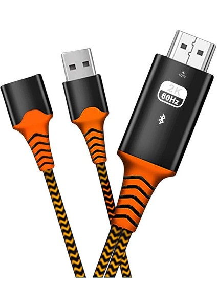 Ally Phone USB Hdtv Cable Lightning Type C HDMI KABLOSU-(5775) - HNK5946-4288