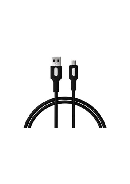 Coral Micro USB Hızlı Şarj Kablosu (Siyah + Beyaz/siyah Uç) (120 Cm) modelleri