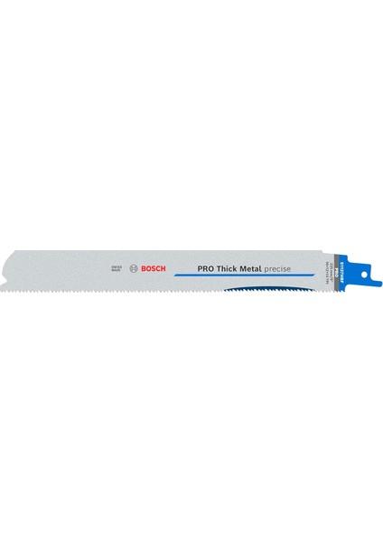 5x Pro Thick Metal S1137HBF Hassas Panter Testere Bıçağı (Metal Borular ve Profiller, Demir Içermeyen Metaller, Uzunluk 225 Mm, Professional Aksesuar Panter Testere)