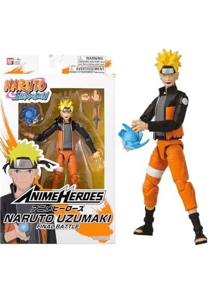16 cm Anime Heroes Naruto Figürleri - Naruto Uzumaki Son Savaş modelleri