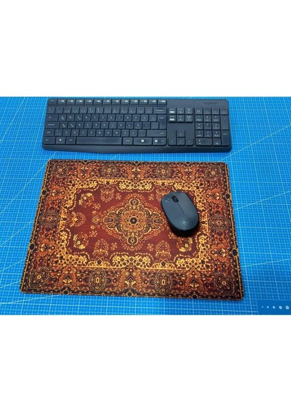 Shop Halı Deseni Baskılı Orta Boy Mouse Pad (28X40 Cm)