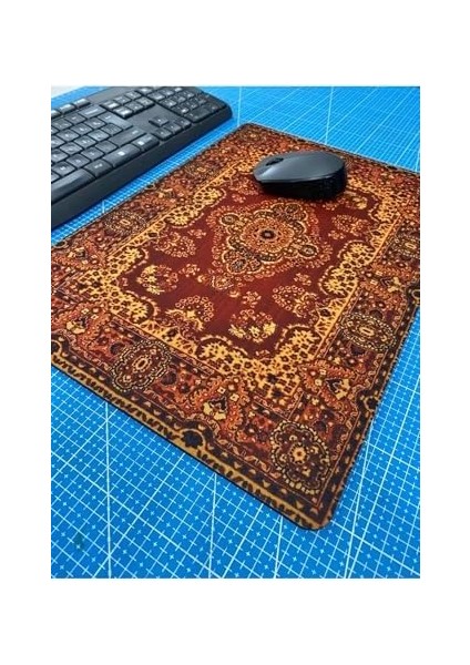 Shop Halı Deseni Baskılı Orta Boy Mouse Pad (28X40 Cm) modelleri