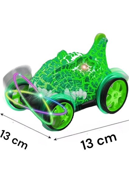 Kahverengi Uzaktan Kumandalı Takla Atan Akrobat Dinozor Araba fiyatları
