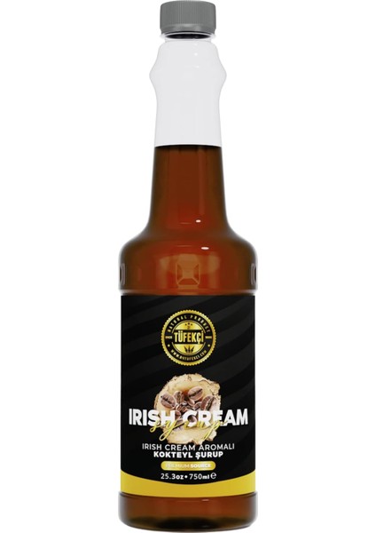 İrlanda Kreması (Irısh Cream) Kokteyl, Kahve ve Pasta Şurubu 750 ml