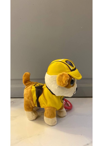 Paw Patrol Sesli Şarkılı Pilli Kumandalı Tasmalı Yürüyen Havlayan Ses Kaydı Yapan Peluş Köpek fiyatları