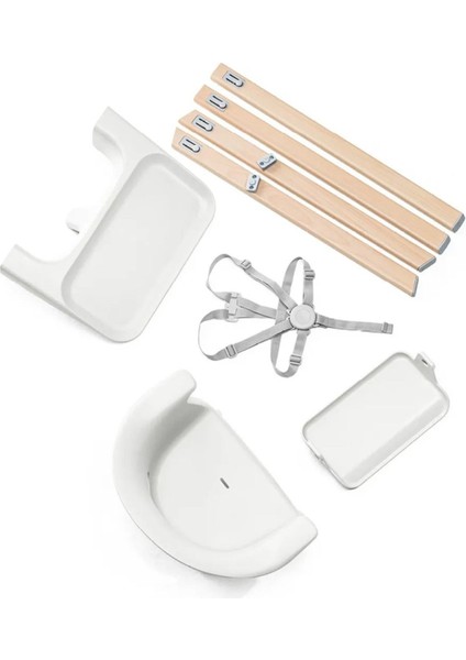 Clikk Highchair White Ergonomik Mama Sandalyesi, Kolay Kurulum ve Hafif Tasarım modelleri