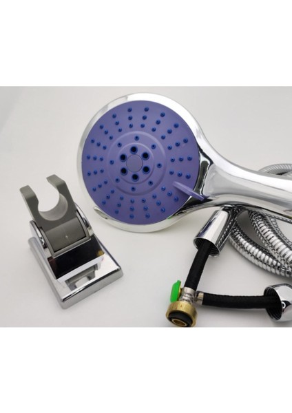lüx Mafsallı Duş Seti Eng Set(Hortum 1.5 Mt,20 Mm-Mafsal 6x5 Cm-Duş Başlığı 20 cm ,9 cm ,2 Mm)