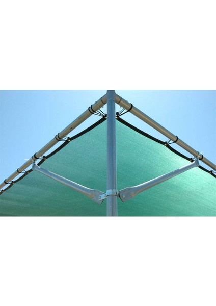 Yüzde 95 Güneş Geçirmez Yeşil Gölgelik, 8x4 M2, Balkon ve Çit Kullanımı Için Ideal modelleri